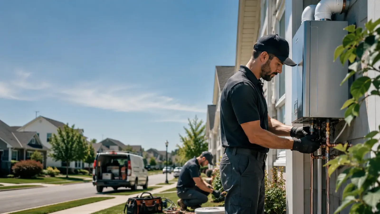 Tankless Water Heater Installation in Lipscomb, TX